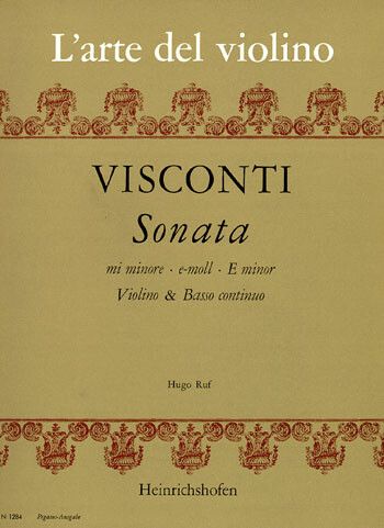 Visconti, G: Sonate e-moll