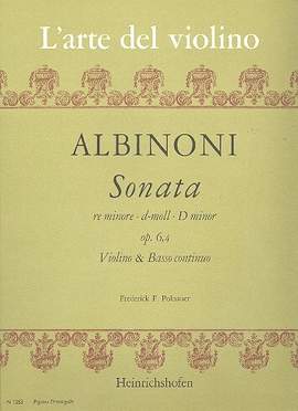 Albinoni, T: Sonate d-Moll op.6,4