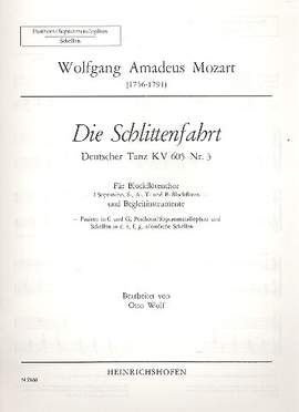 Mozart, W A: Die Schlittenfahrt KV605,3