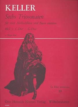 Keller, G: 6 Triosonaten Band 3 (Nr.5-6)