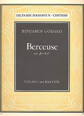 Godard, B: Berceuse aus Jocelyn für Violine