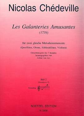 Chédeville, N: Les galanteries amusantes Band 2 (Nr.4-7)