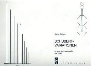 Gerlach, G: Schubert-Variationen für Kontrabaß