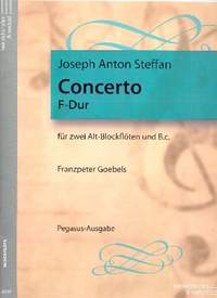 Steffan, J A: Konzert F-Dur