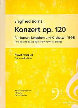 Borris, S: Konzert op.120 für Sopransaxophon und Orchester