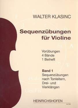 Klasinc, W: Sequenzübungen Violine Band 1