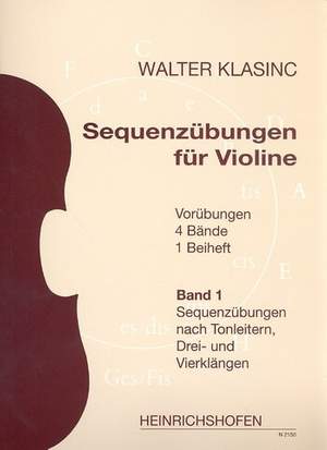 Klasinc, W: Sequenzübungen Violine Band 1