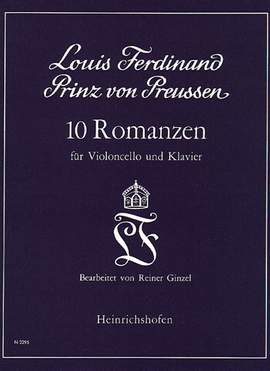 Preußen, L F v: 10 Romanzen für Violoncello