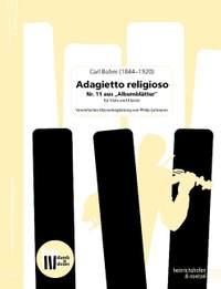 Bohm, C: Adagietto religioso (Nr.11 aus "Albumblätter") (+QR-Codes)