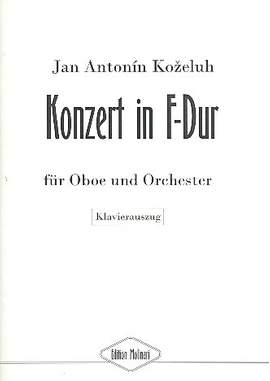 Kozeluch, J A: Konzert F-Dur für Oboe und Orchester