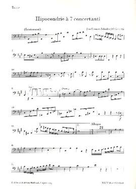 Zelenka, J D: Hipocondrie à 7 concertanti