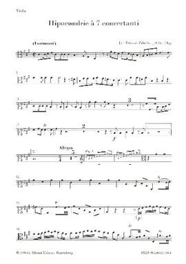 Zelenka, J D: Hipocondrie à 7 concertanti