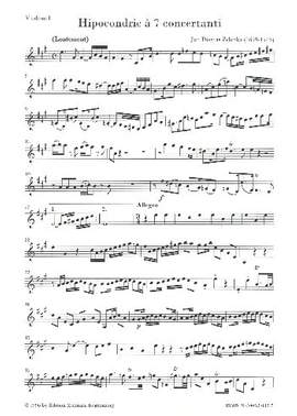 Zelenka, J D: Hipocondrie à 7 concertanti