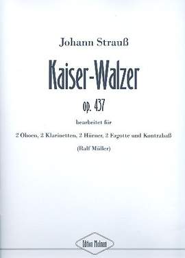 Strauß, J: Kaiser-Walzer op.437 für 2 Oboen,