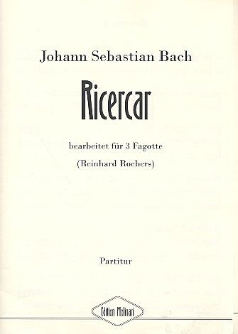 Bach, J S: Ricercar à 3