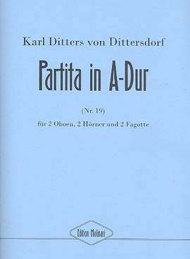 Dittersdorf, K D v: Partita A-Dur Nr.19 für 2 Oboen, 2 Hörner