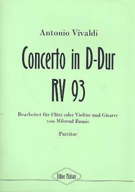 Vivaldi, A: Konzert D-Dur RV93