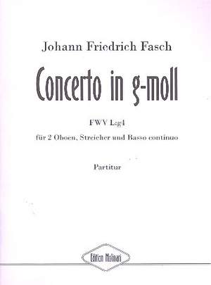 Fasch, J F: Konzert g-Moll FWVL:g4