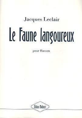 Leclair, J: Le faune langoureux