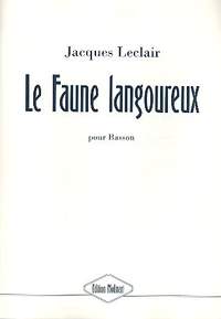 Leclair, J: Le faune langoureux