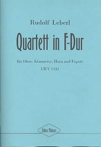 Leberl, R: Quartett F-Dur LWV1345