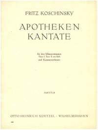 Koschinsky, F: Apotheken-Kantate
