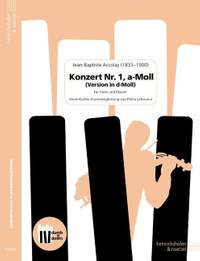 Accolay, J B: Konzert a-Moll Nr. 1 (Version in d-Moll) (+QR-Codes)