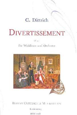 Dittrich, C: Divertissement für Horn und Orchester