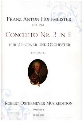 Hoffmeister, F A: Concerto E-Dur Nr.3