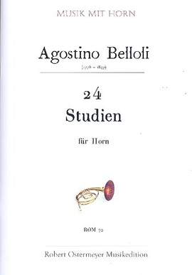 Belloli, A: 24 Studien für Horn