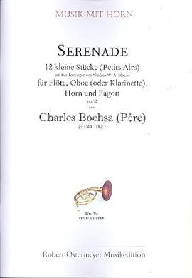 Bochsa, K: Serenade op.12 für Flöte, Oboe (Klarinette),
