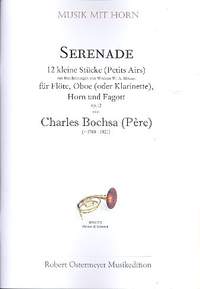 Bochsa, K: Serenade op.12 für Flöte, Oboe (Klarinette),
