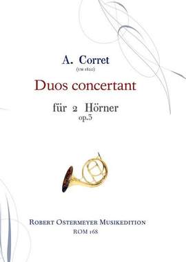 Corret, A: Duos concertant op.3