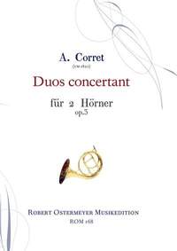 Corret, A: Duos concertant op.3