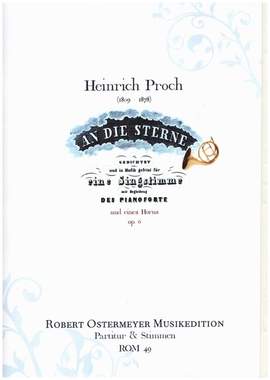 Proch, H: An die Sterne op.6