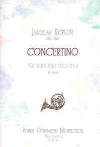 Kofron, J: Concertino für Horn und Orchester