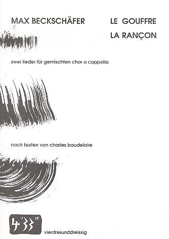 Beckschaefer, M: 2 Lieder