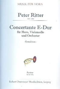 Ritter, P: Concertante E-Dur für Horn, Violoncello