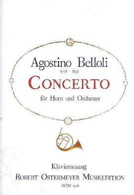 Belloli, A: Konzert