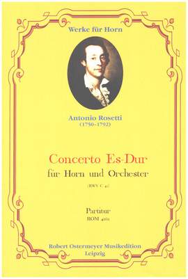 Rossetti, G A: Konzert Es-Dur RWV C 42