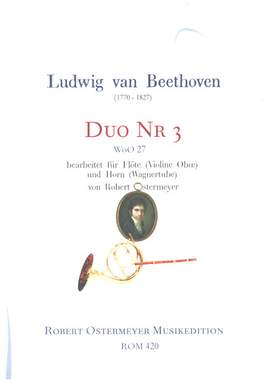 Beethoven, L v: Duo Nr.3 WoO 27