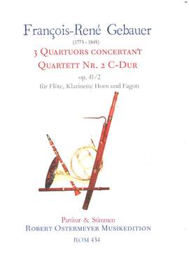Gebauer, F R: Quartett C-Dur Nr.2 op.41,2