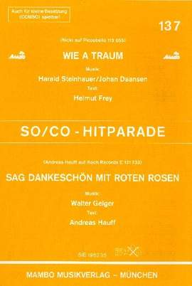 Wie a Traum + Sag dankescön mit roten Rosen: