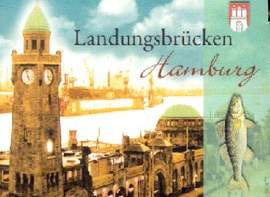 Spieluhr La Paloma Motiv Landungsbrücken Hamburg