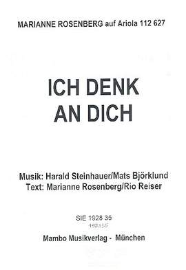 Steinhauer, H: Ich denk an dich: Einzelausgabe