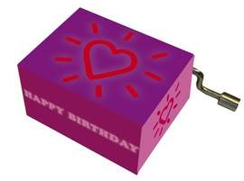 Spieluhr Melody Happy Birthday