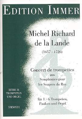 Lalande, M: Concert de trompettes