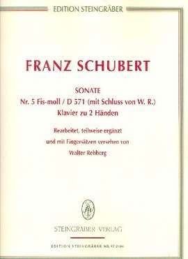 Schubert, F: Sonate fis-Moll Nr.5 D571 (mit Schluss)