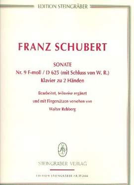 Schubert, F: Sonate f-Moll Nr.9 D625 (mit Schluss)