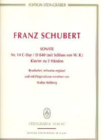 Schubert, F: Sonate C-Dur Nr.14 D840 (mit Schluss)